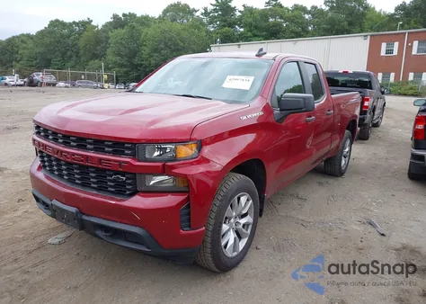 2020 Chevrolet Silverado 1500 4Wd Double Cab Standard Bed Custom from USA, damaged, VIN 1GCRYBEH3LZ218539